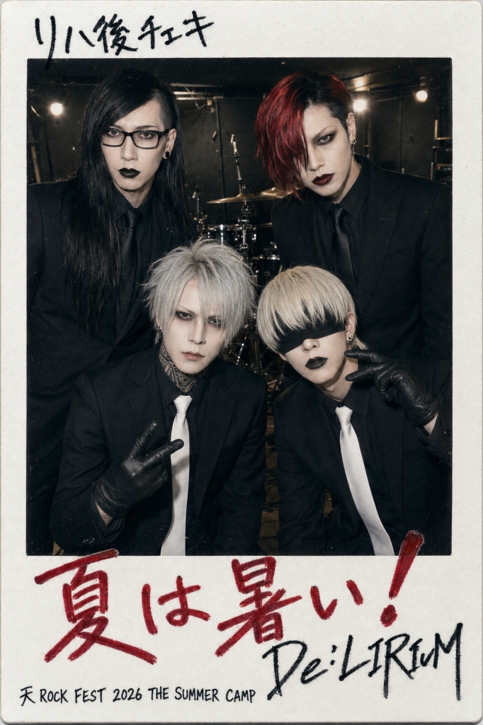 De:LIRIUM Gallery (天 ROCK FEST 2026 リハ後チェキ)