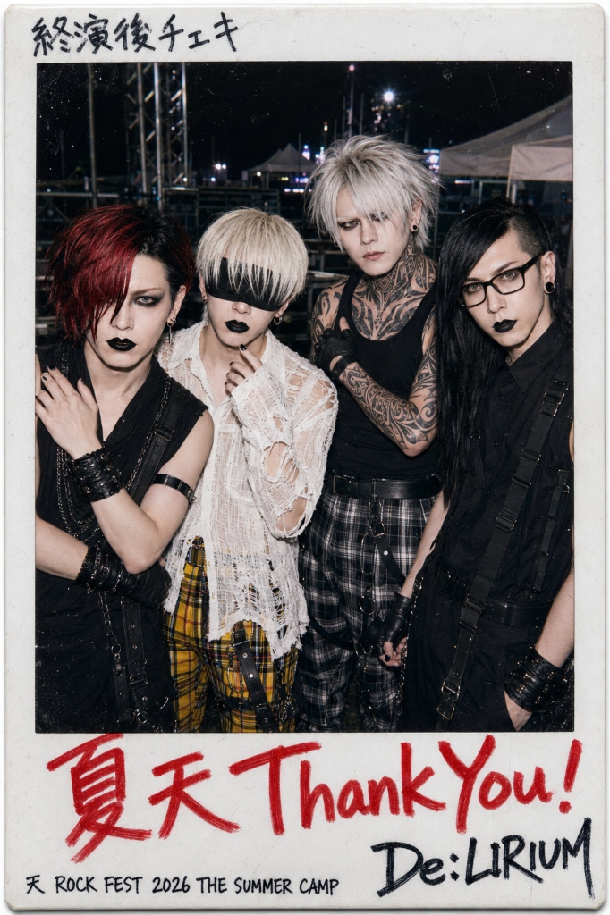 De:LIRIUM Gallery (天 ROCK FEST 2026 終演後チェキ)